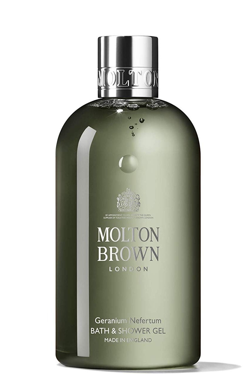 The 10 Best-Smelling Men’s Body Washes Molton Brown Geranium Nefertum Shower Gel