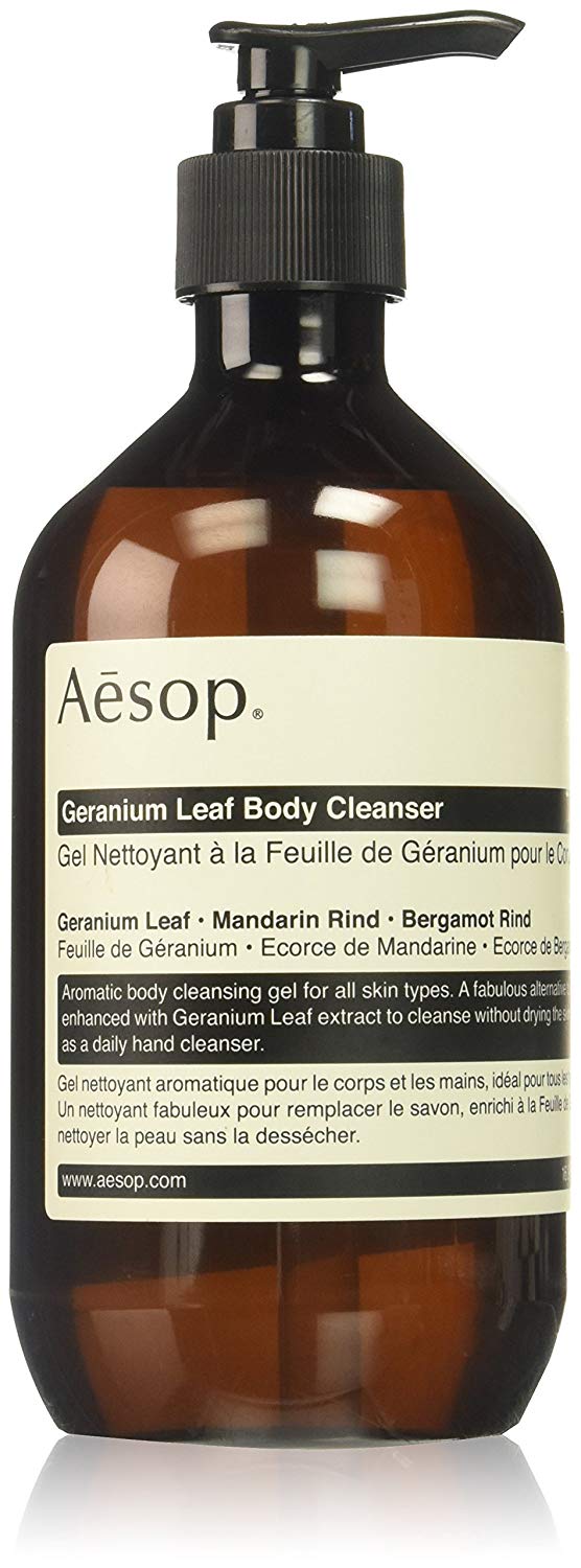 The 10 Best-Smelling Men’s Body Washes Aesop Geranium Leaf Body Cleanser