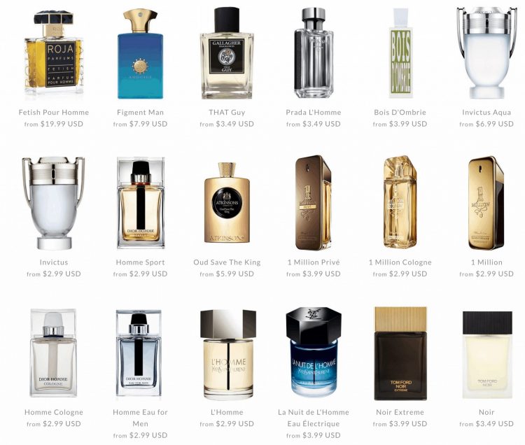 Sample Niche Colognes Affordably with ScentSplit.com best-selling men's fragrance decants