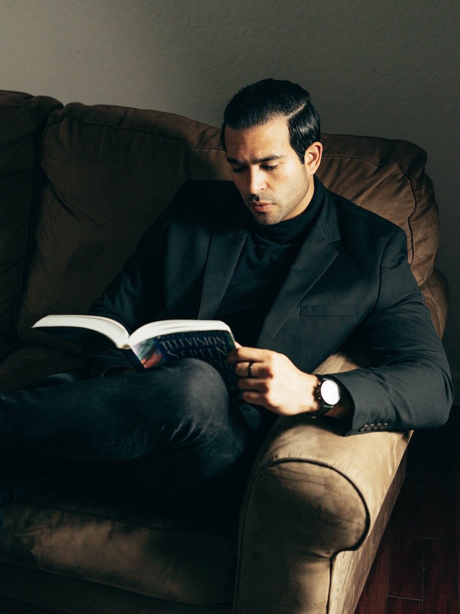 Marc-Antoine Barrois Ganymede EDP Review: Highly Distinctive man reading a book