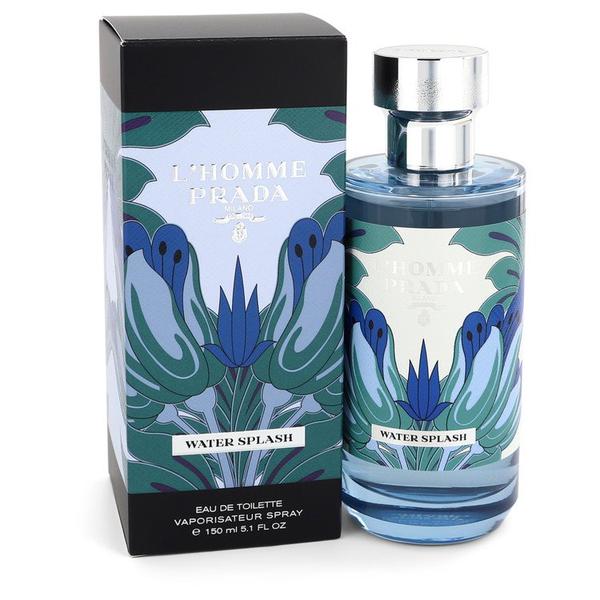6 Striking Prada Colognes for Men That Will Not Disappoint PRADA L'HOMME WATER SPLASH BY PRADA EAU DE TOILETTE SPRAY 5.1 OZ FOR MEN