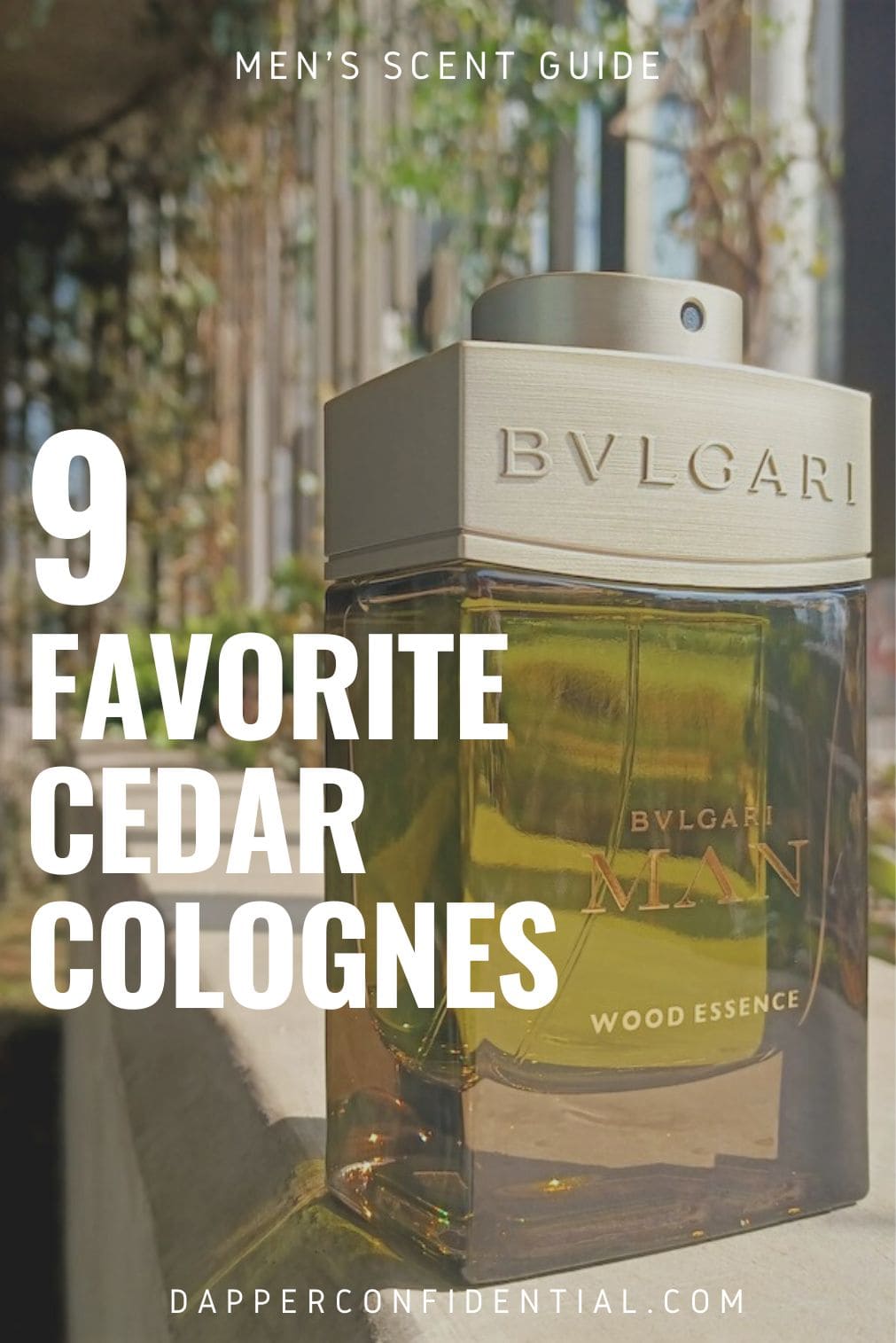 9 of My Favorite Cedar Colognes 9 of My Favorite Cedar Colognes