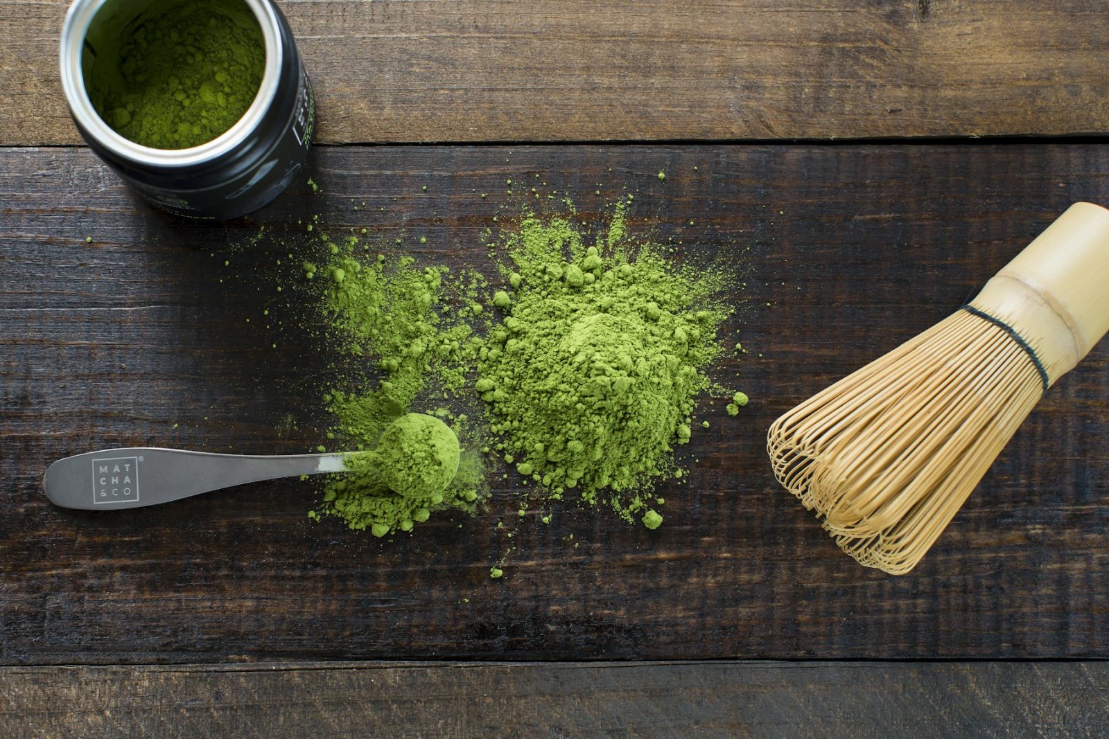 What Does Tea Smell Like? Bright green matcha powder, the most vegetal reading of the tea note
